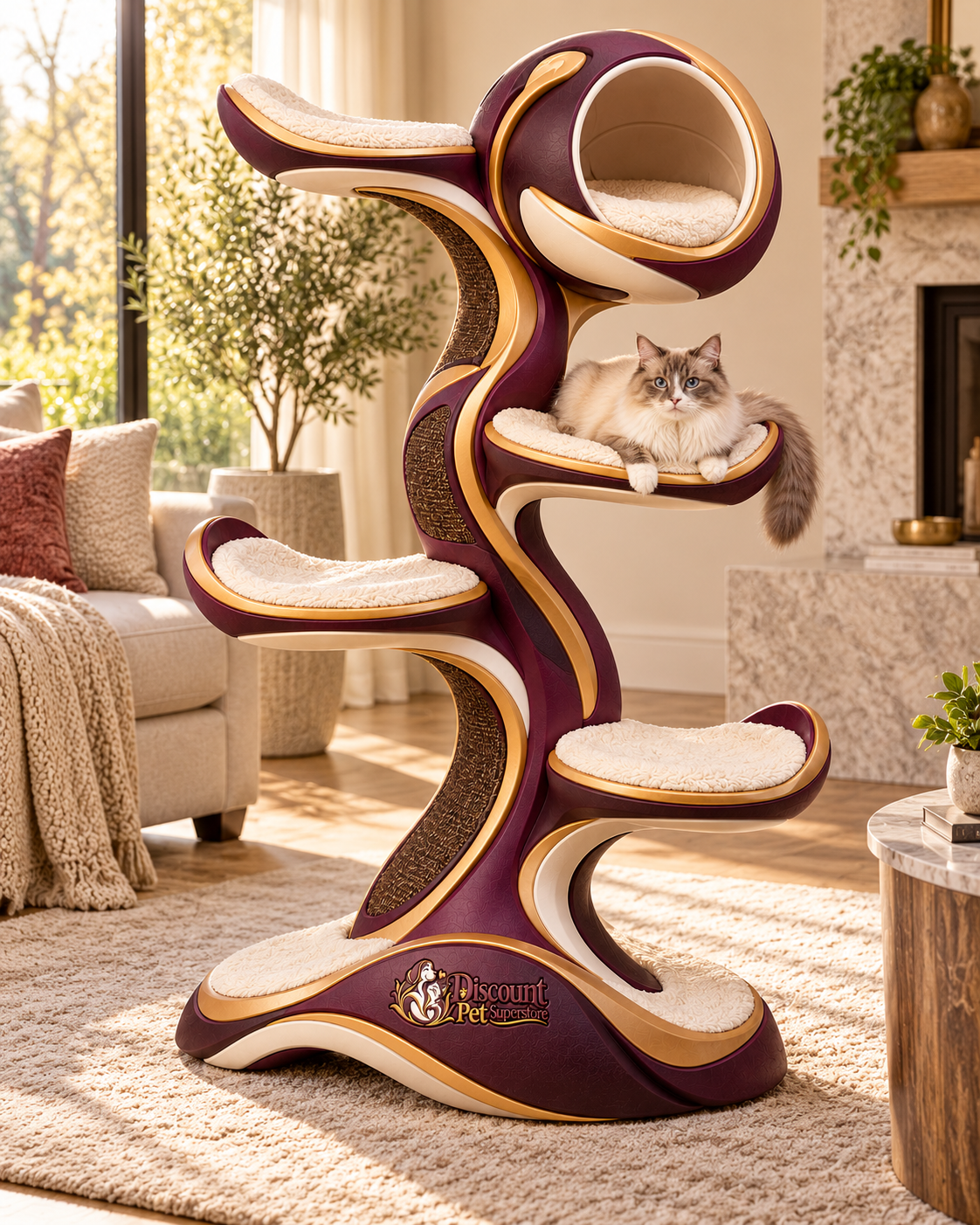 Lunavera Crescent Spine Tower