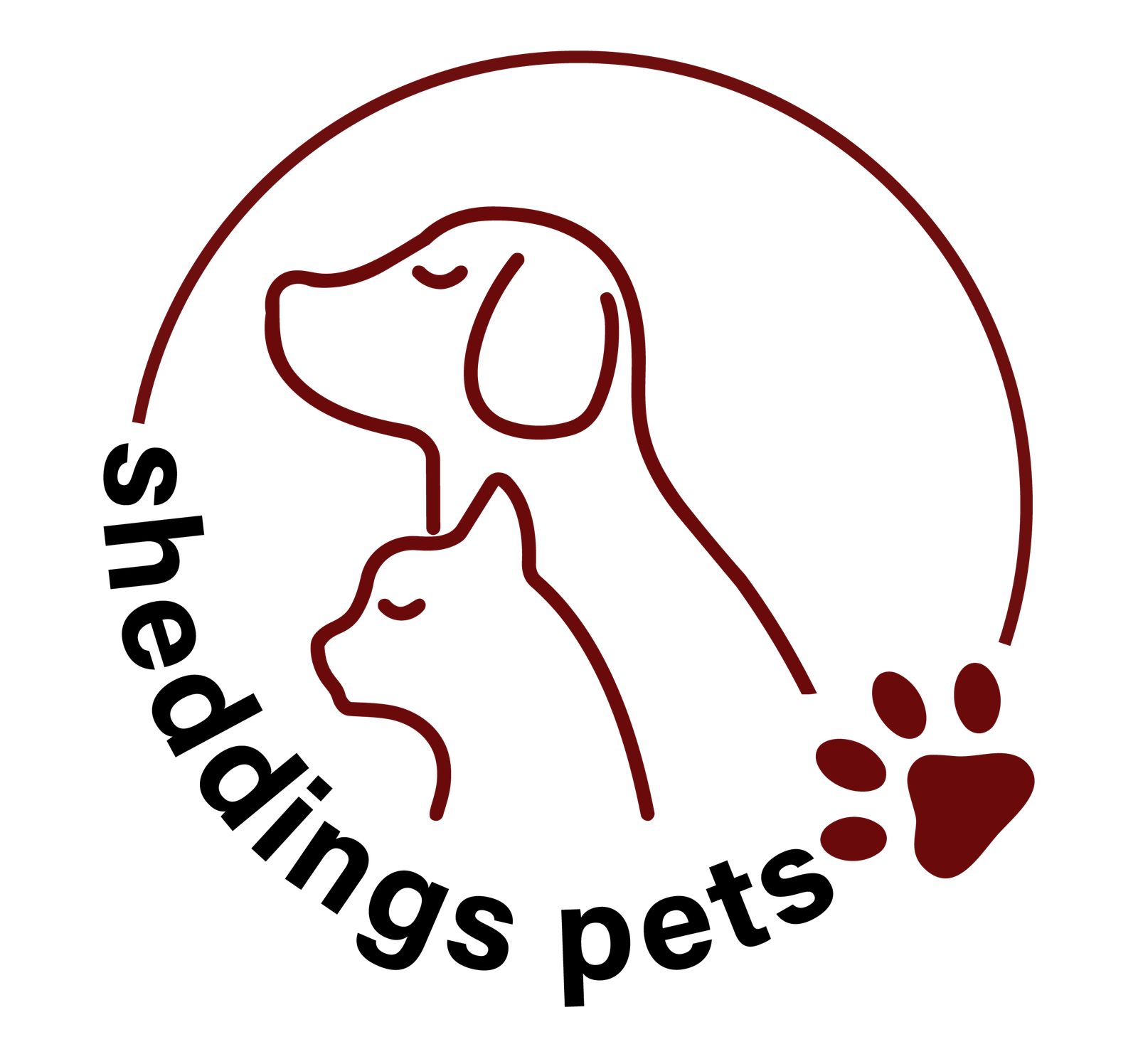 sheddings pets logo