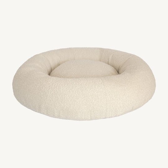 bouclé dog bed & weighted blanket bundle bouclé dog bed & weighted blanket bundle